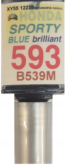 Honda B593M Sporty Blue Lakier Samochodowy Zaprawka Do Rys 10 ML Arasystem