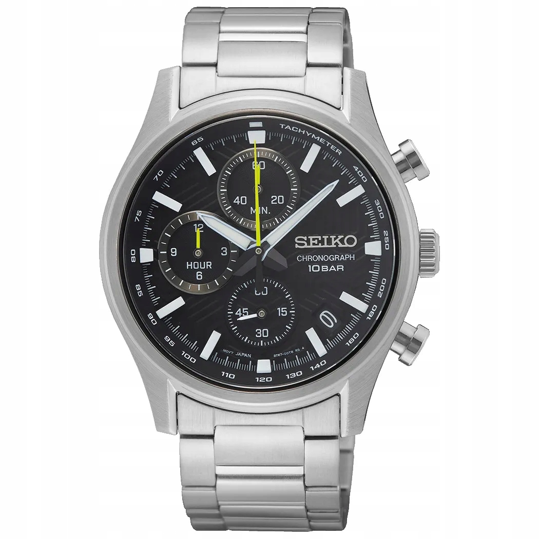 Seiko pánské hodinky se sportovním a elegantním chronografem SSB419P1