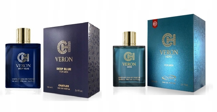Chatler Veron Hero Veron Deep Blue 2x100ml Edp Set