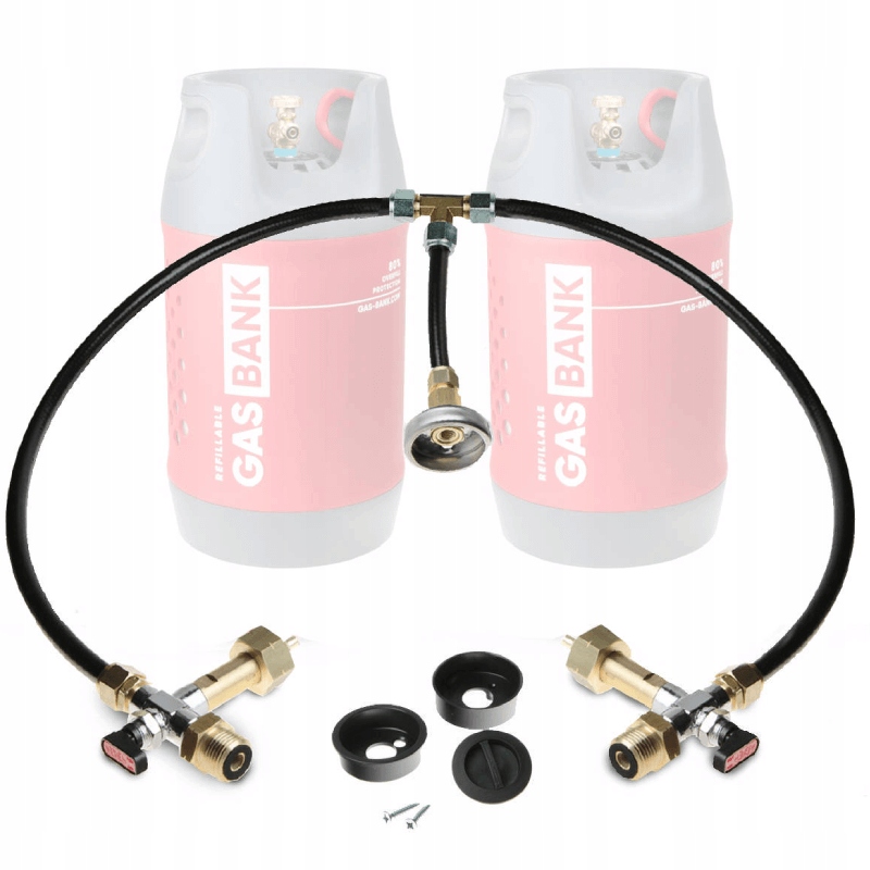 GB023-K - КОМПЛЕКТ ДЛЯ НАПОВНЕННЯ ДВОХ ЦИЛІНДРІВ GASBANK COMPOSITE