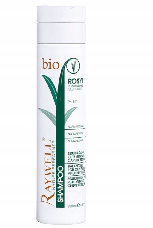 Raywell Bio Nature Rosyl 250 ml normalizujący szampon do włosów balancing