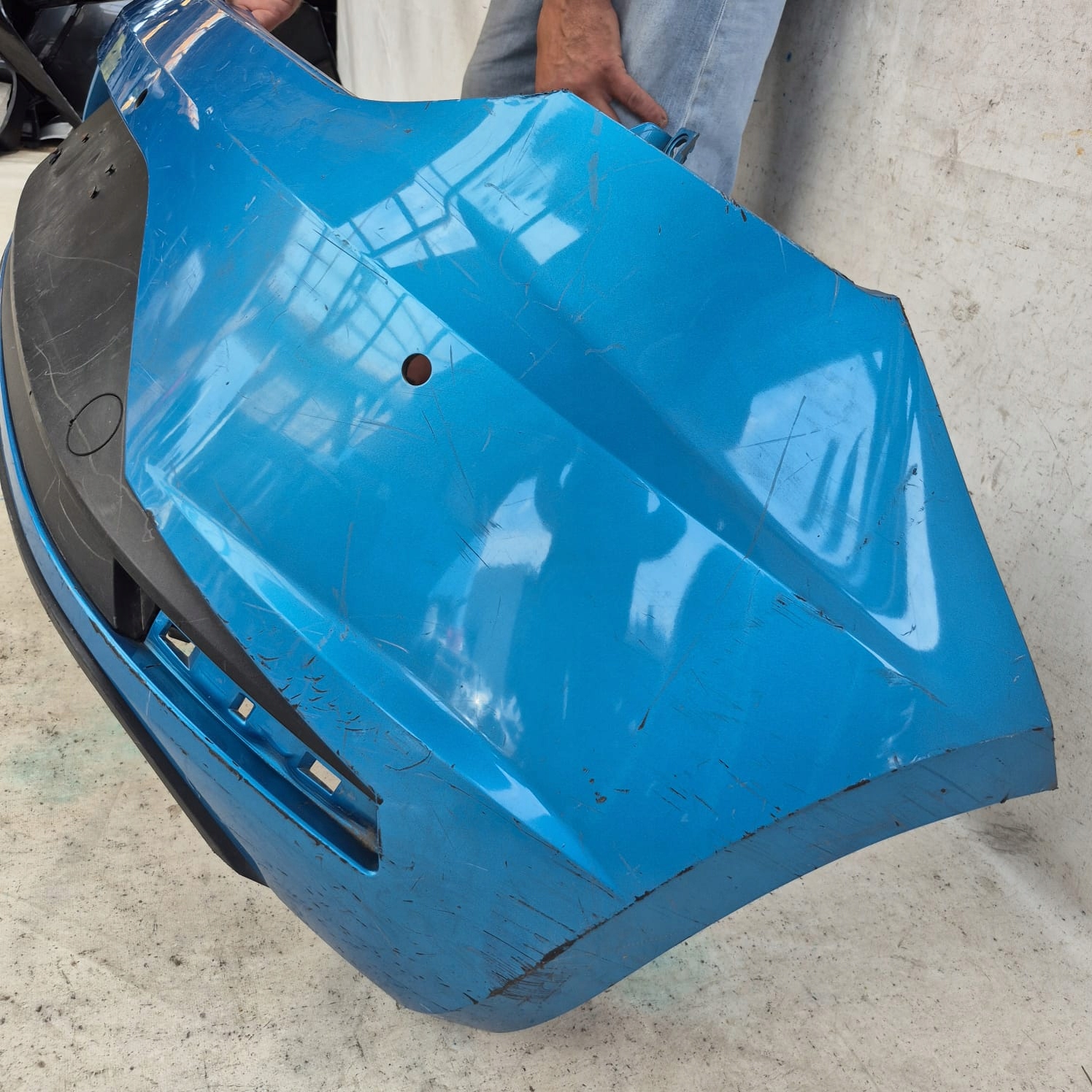 SEAT LEON III 3 5F HB CUPRA 12-16 bumper rear part rear 4PDC