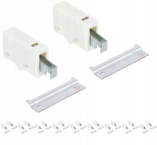 ZAWIESZKA MEBLOWA REGULOWANA+ SZYNA MONTAŻOWA - 10 KOMPLETÓW