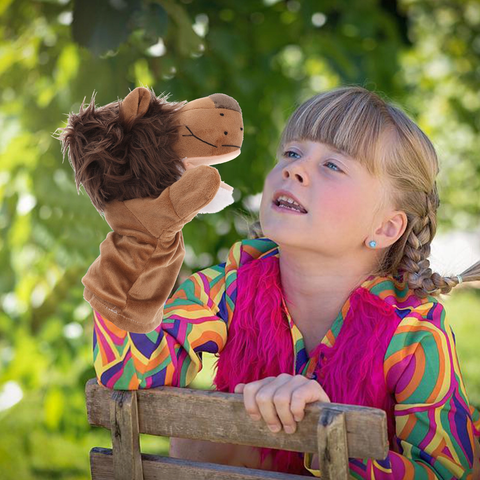 MIĘKKIE INTERAKTYWNE ZABAWKI PLUSZ ZWIERZĄT 3 Materiał inny