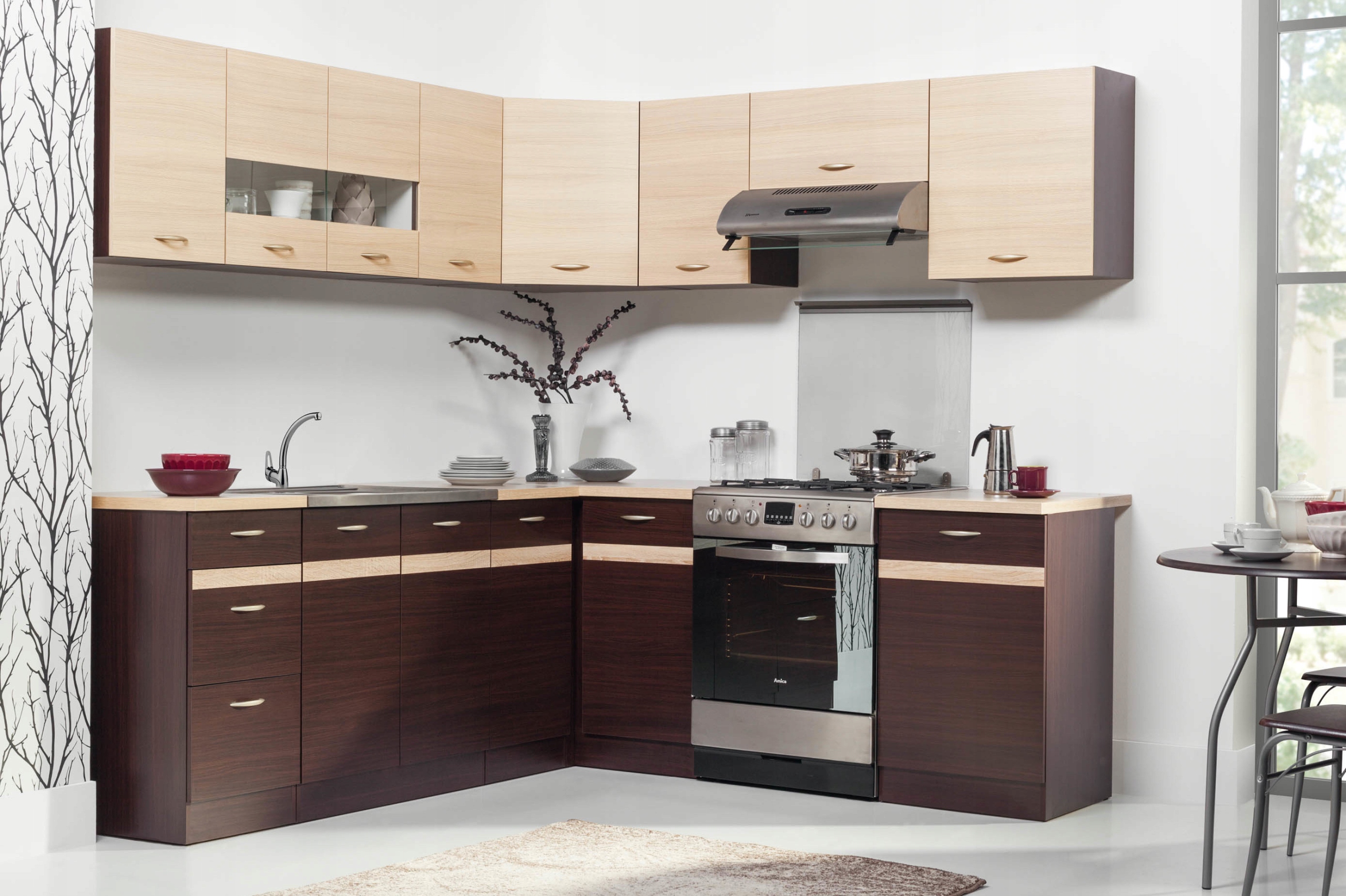 Szafka dolna ELIZA EZ10/D40 dąb wenge Wysokość mebla 85 cm