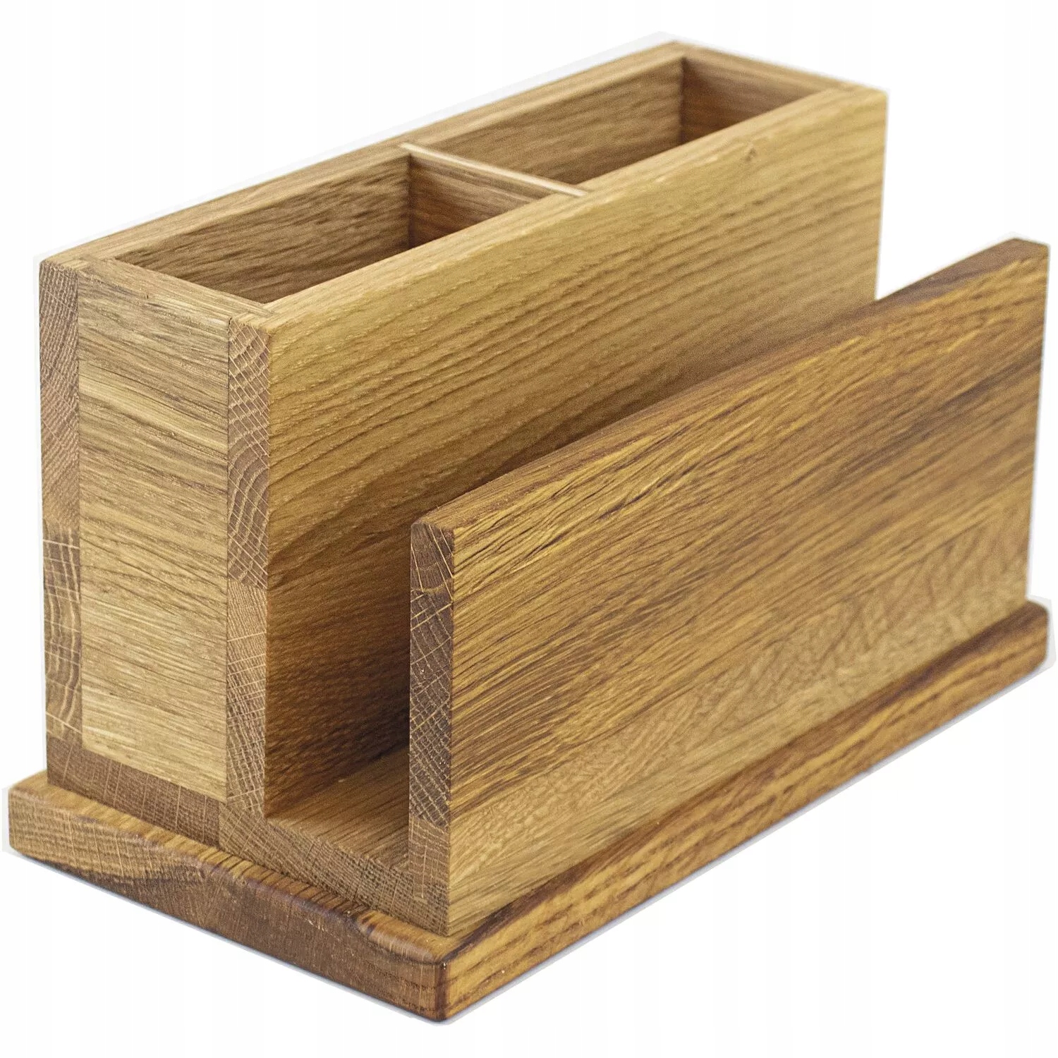 Príborník s držiakom na obrúsky, výška: 130 mm, dĺžka: 220 mm, ľanový olej