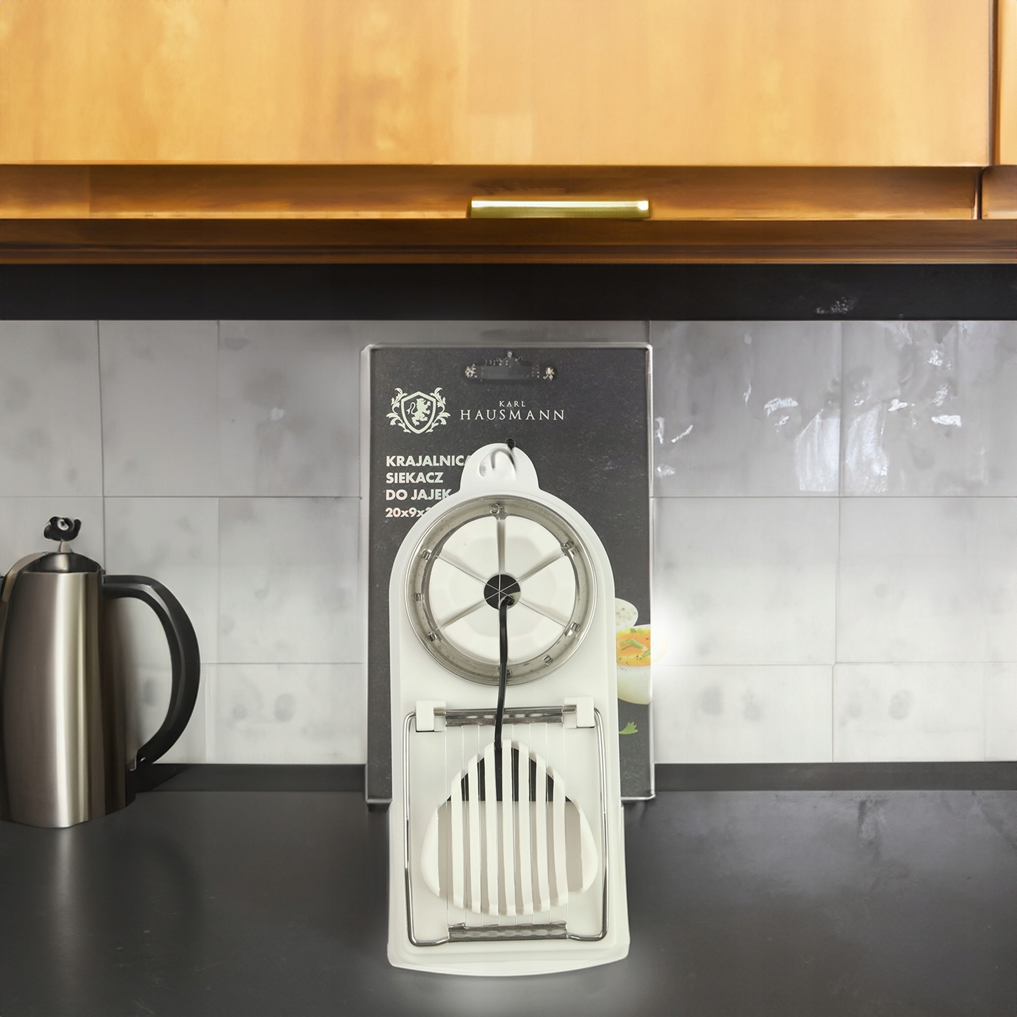 KRAJALNICA RĘCZNA SIEKACZ DO JAJEK PLASTIKOWA DO KROJENIA