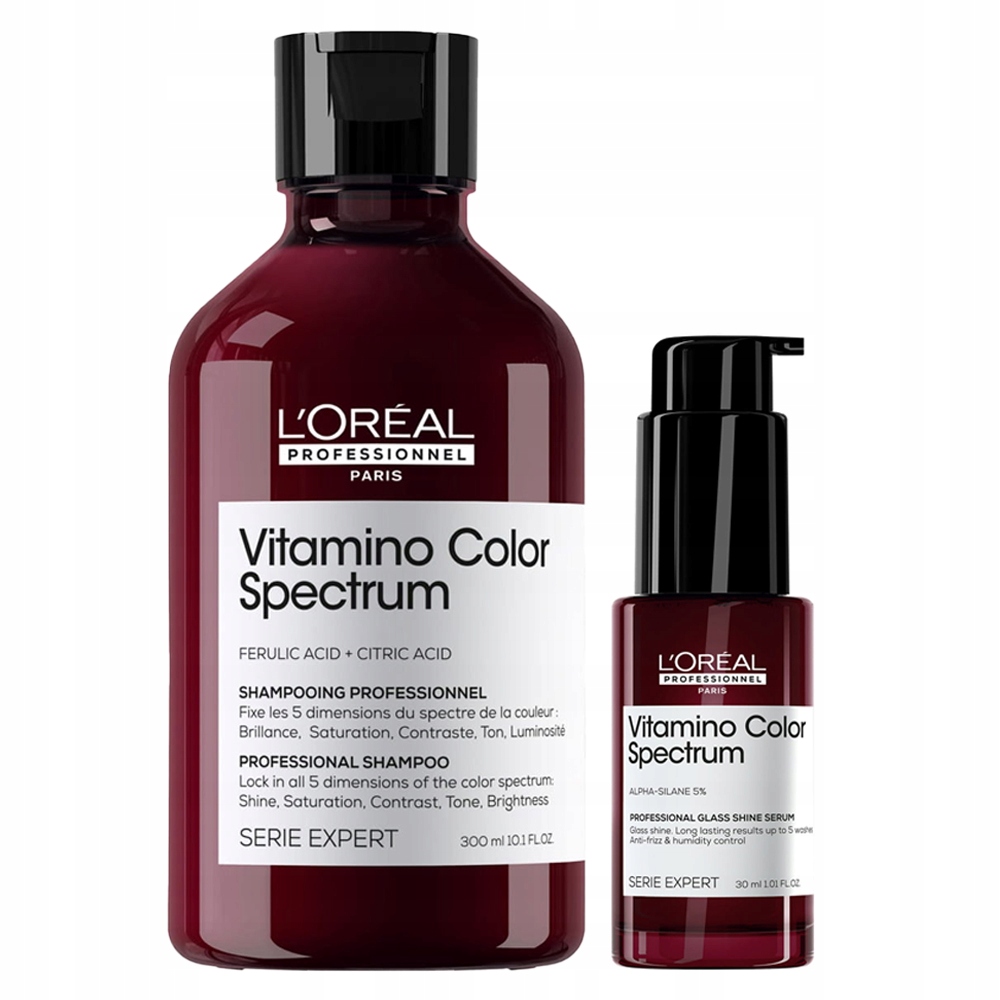 Loreal Vitamino Color Spectrum barvené vlasy šampon 300 ml sérum 30 ml