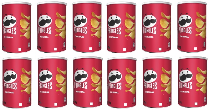 12x 70g Pringles Original Chipsy Karton