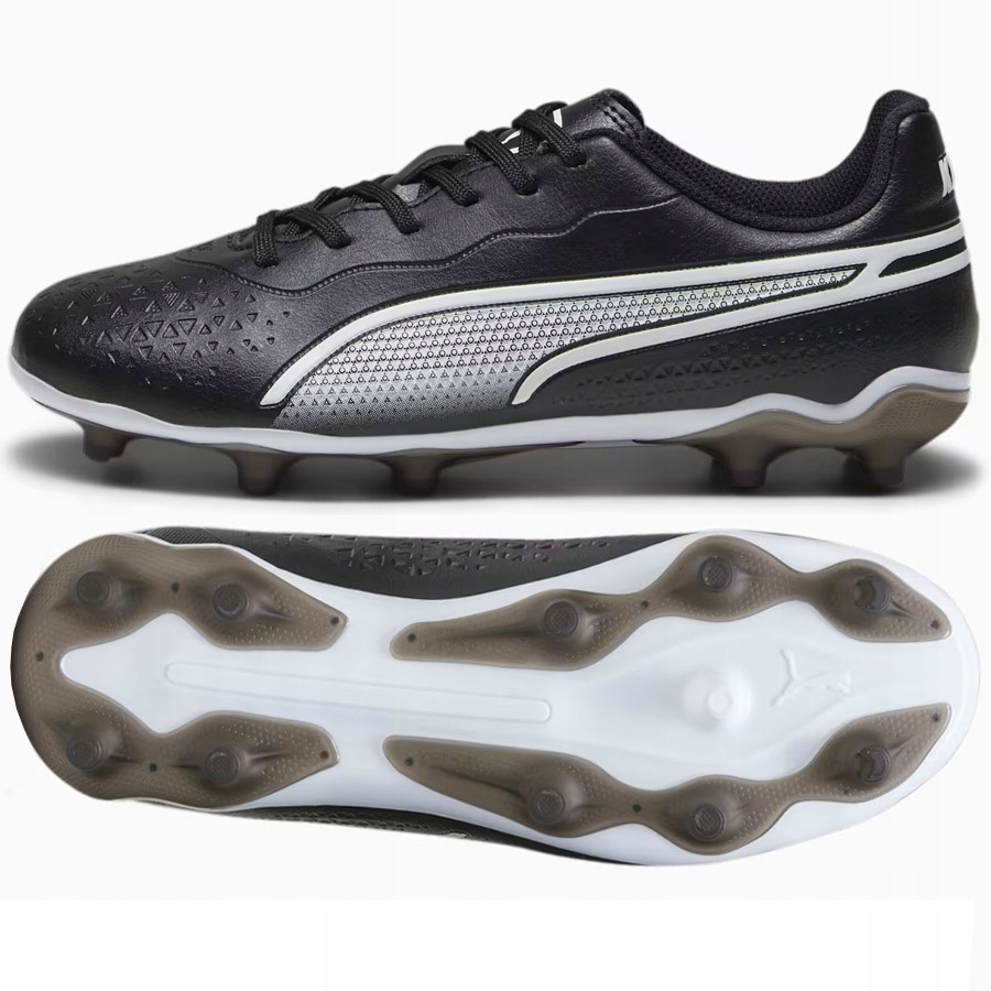 Puma King Match Jr Fg/ag (38) Dětské lankové boty černé
