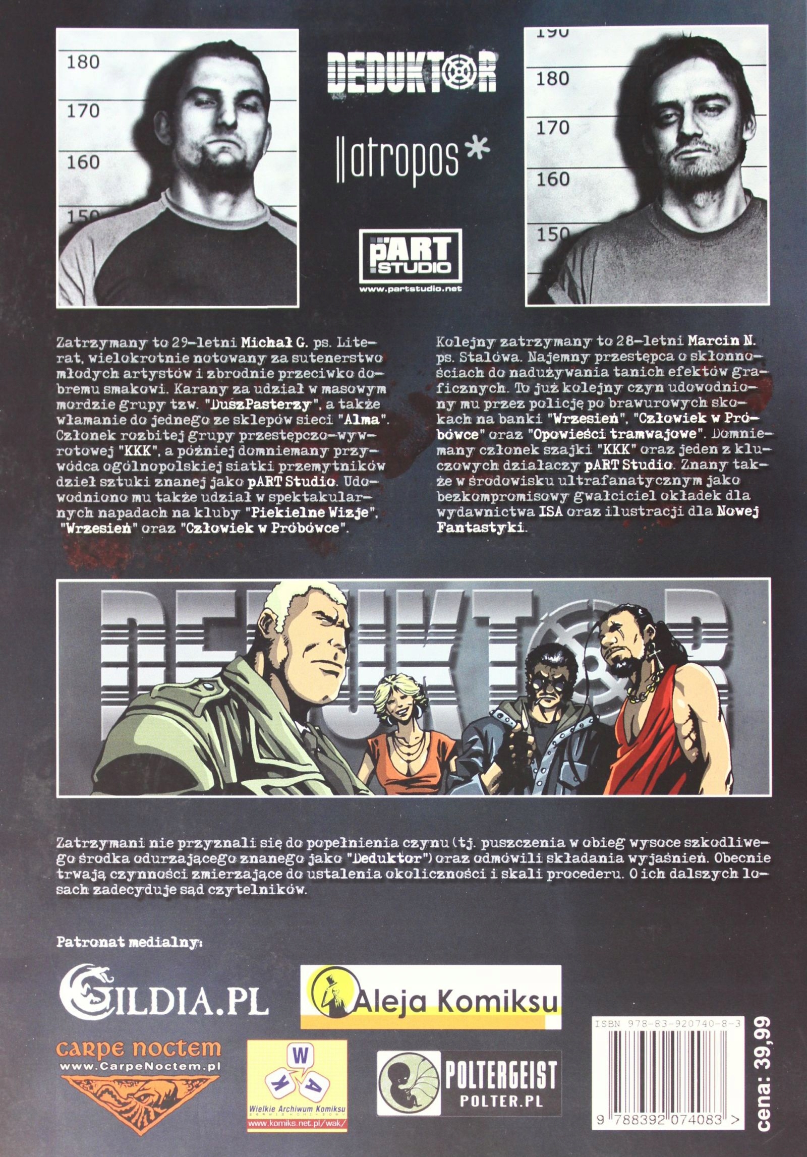 DEDUKTOR - Michał Gałek, Marcin Nowakowski [KSIĄŻK Stan opakowania oryginalne