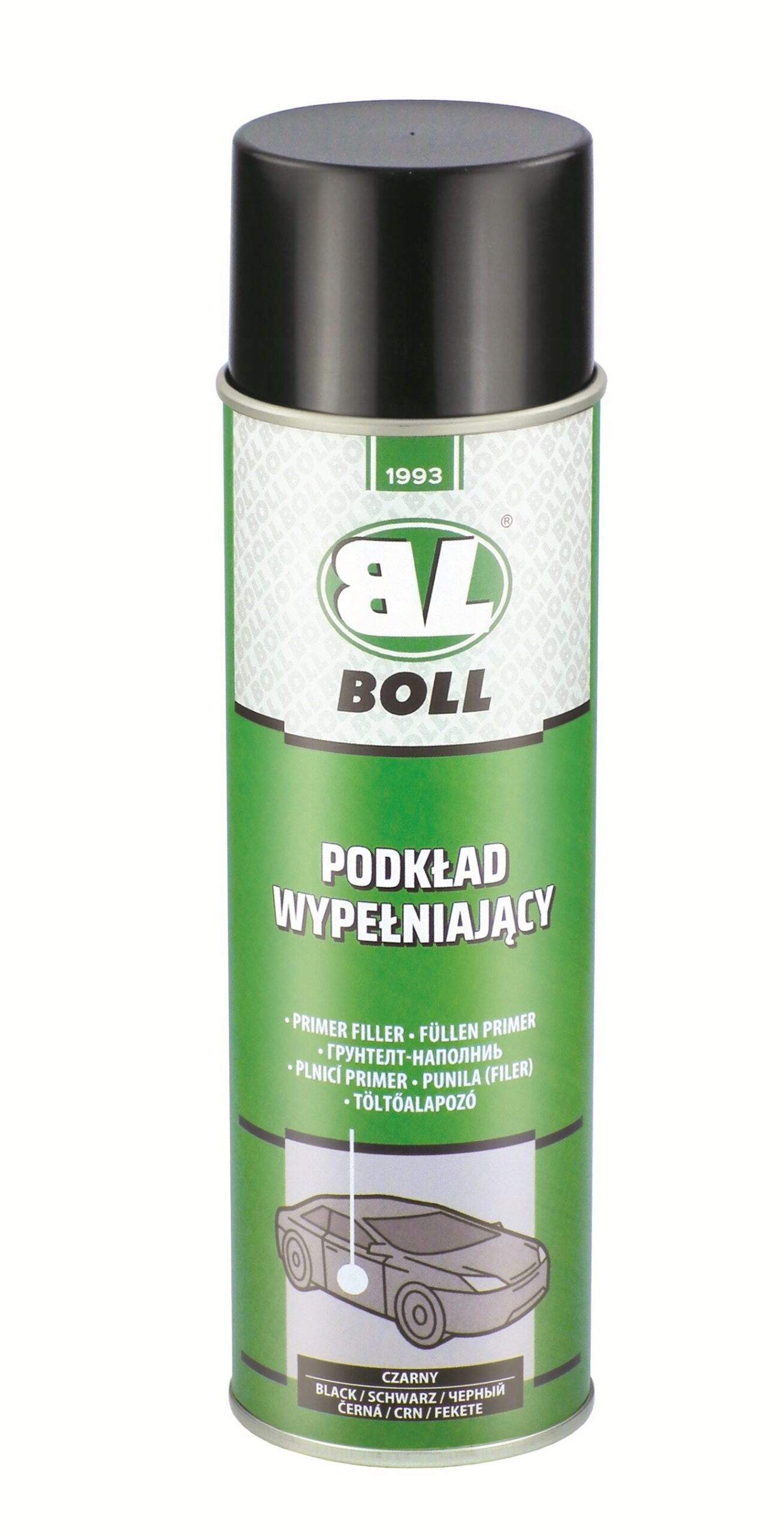 

Podkład Wypełniający Boll Czarny Spray 500ml