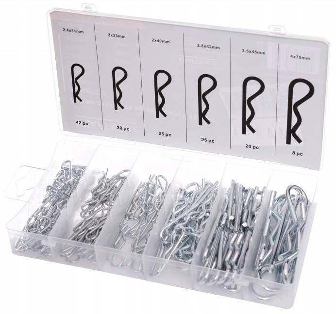 ZAWLECZKA ZAWLECZKI SPRĘŻYNOWE ZESTAW 150 SZTUK