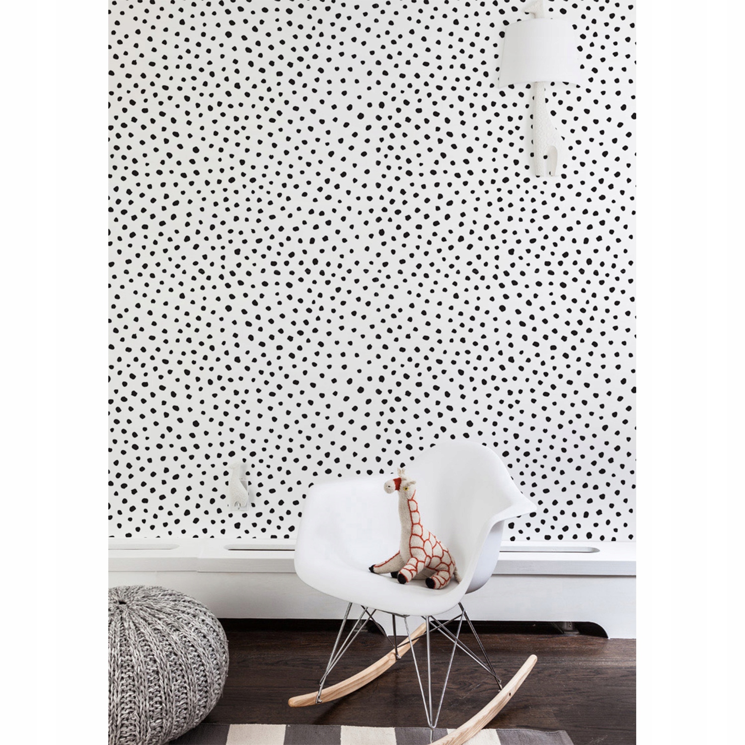 

Tapeta na ścianę Minimalistyczne kropki 250x104 cm