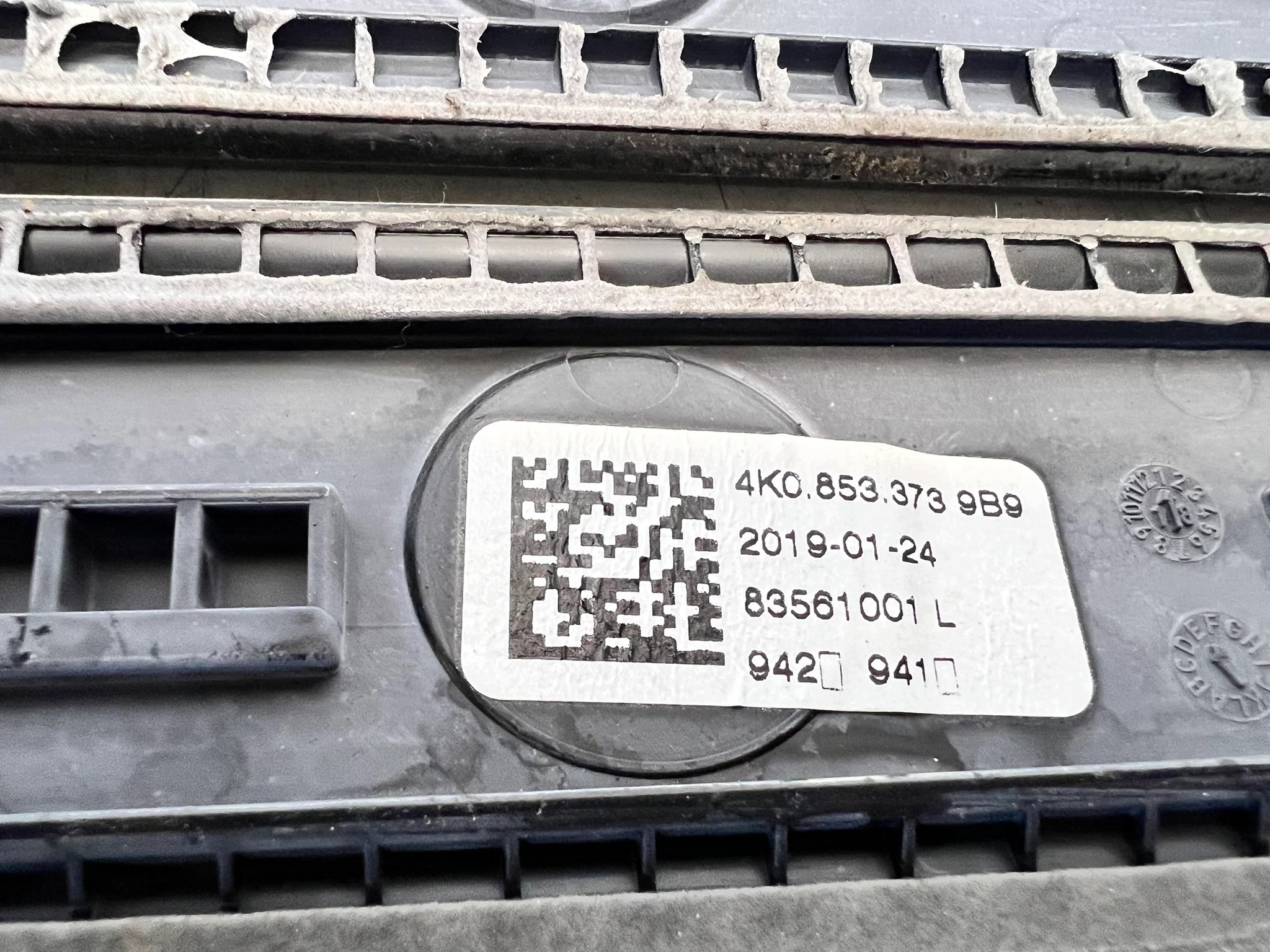 moulding threshold inner AUDI A6 C8 KOMPLET 4K0853374 4K0853375 4K0853376