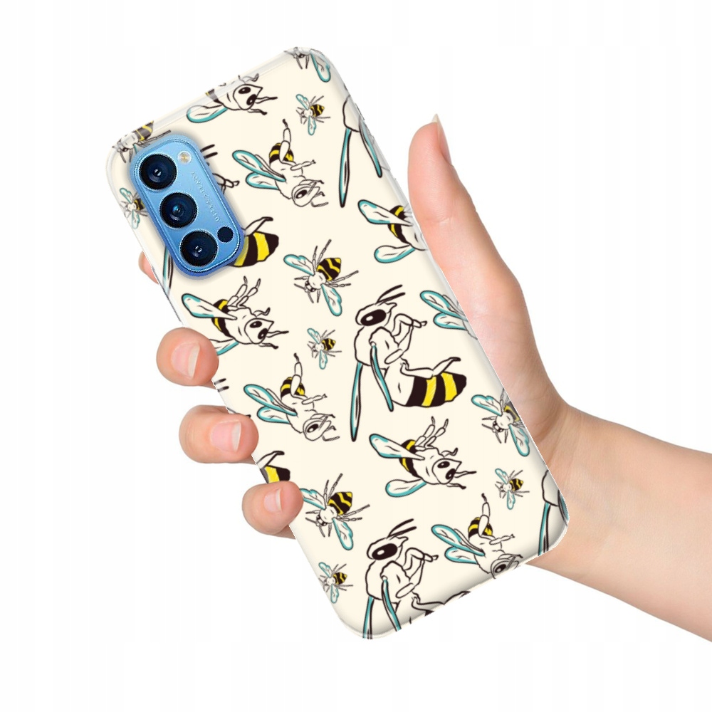 

Etui do Oppo Reno 4 Pro 5G wzory Owady obudowa