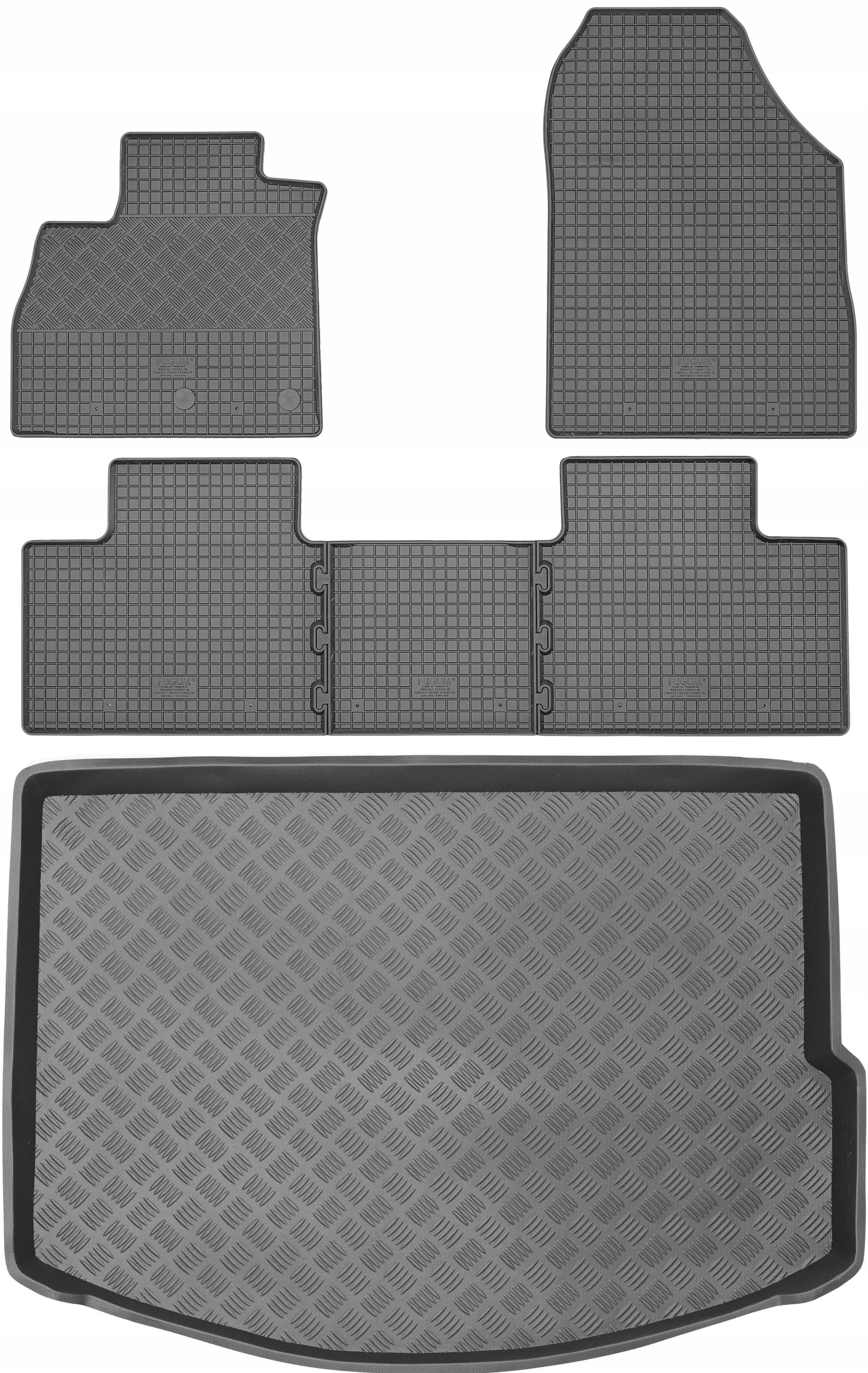 Renault Scenic IV Minivan 5os 17- Sada kobercov Rigum rohož Mix-Plast