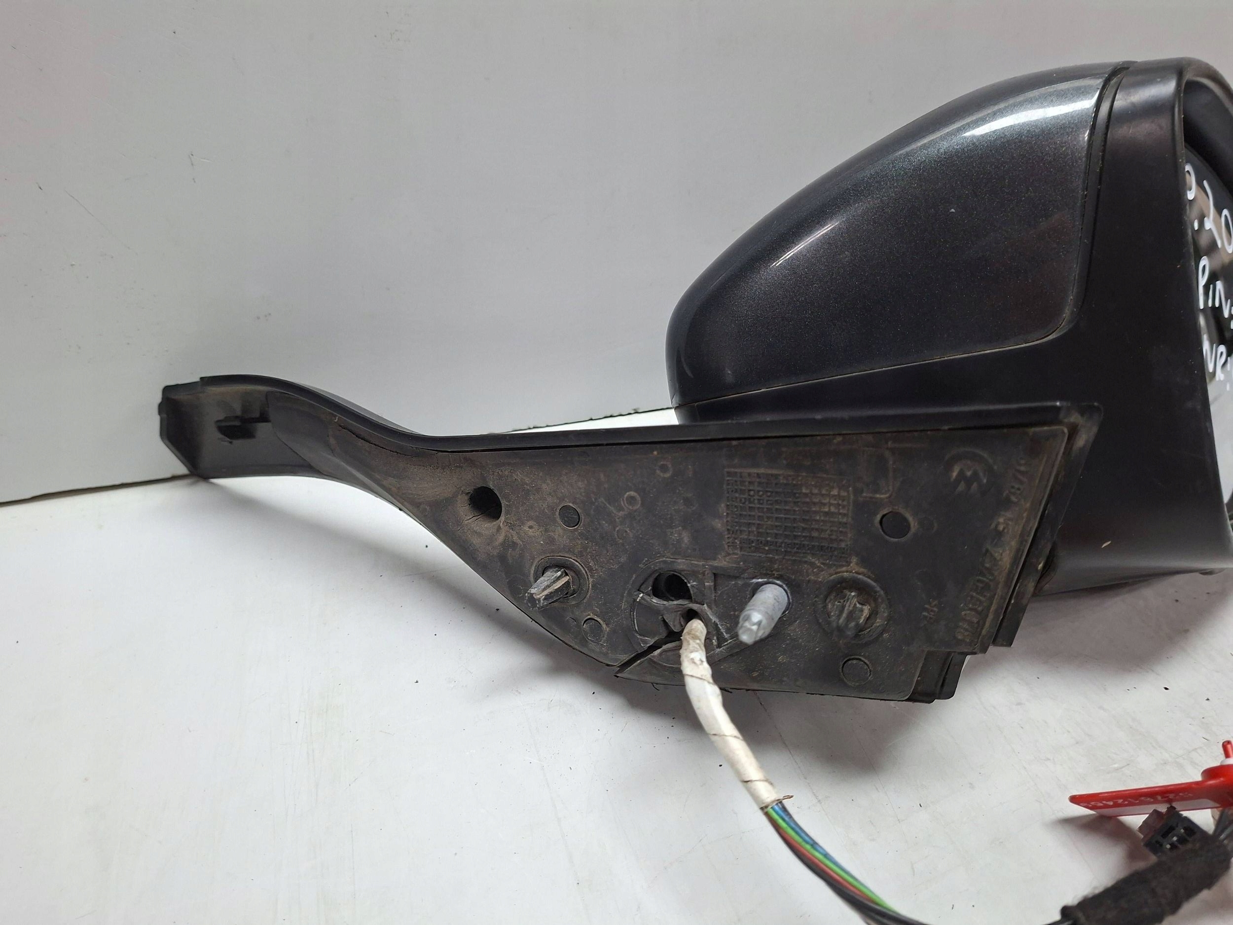 mirror exterior right PEUGEOT 208 2008 7 PIN 2012