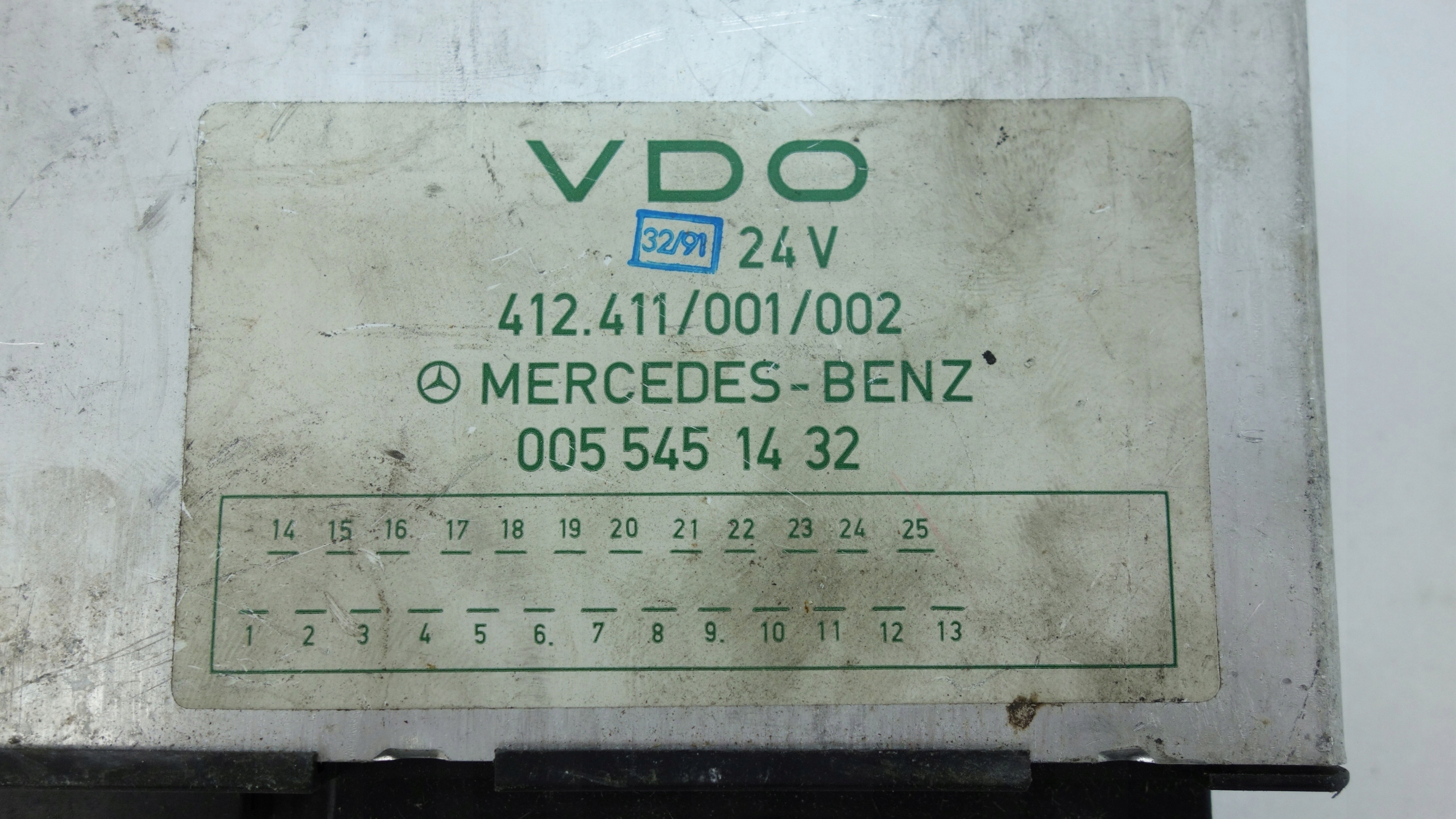 MERCEDES modul Computer Bedienteil 0055451432