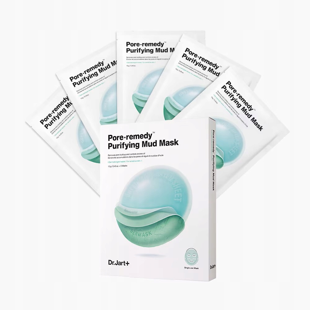 Dr.Jart+ Pore Remedy Purifying Mud Mask Maska Błotna na Pory 5 szt.