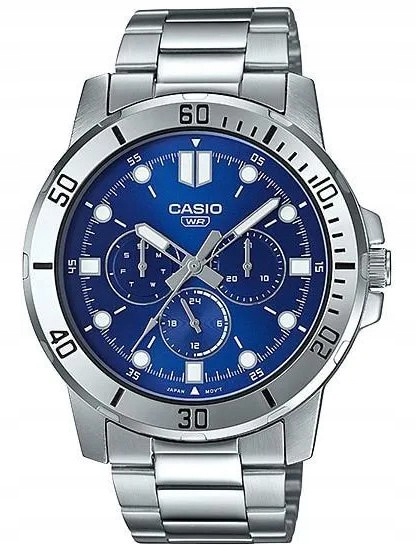 Pánské Hodinky Casio MTP-VD300D-2E (zd268b) Box
