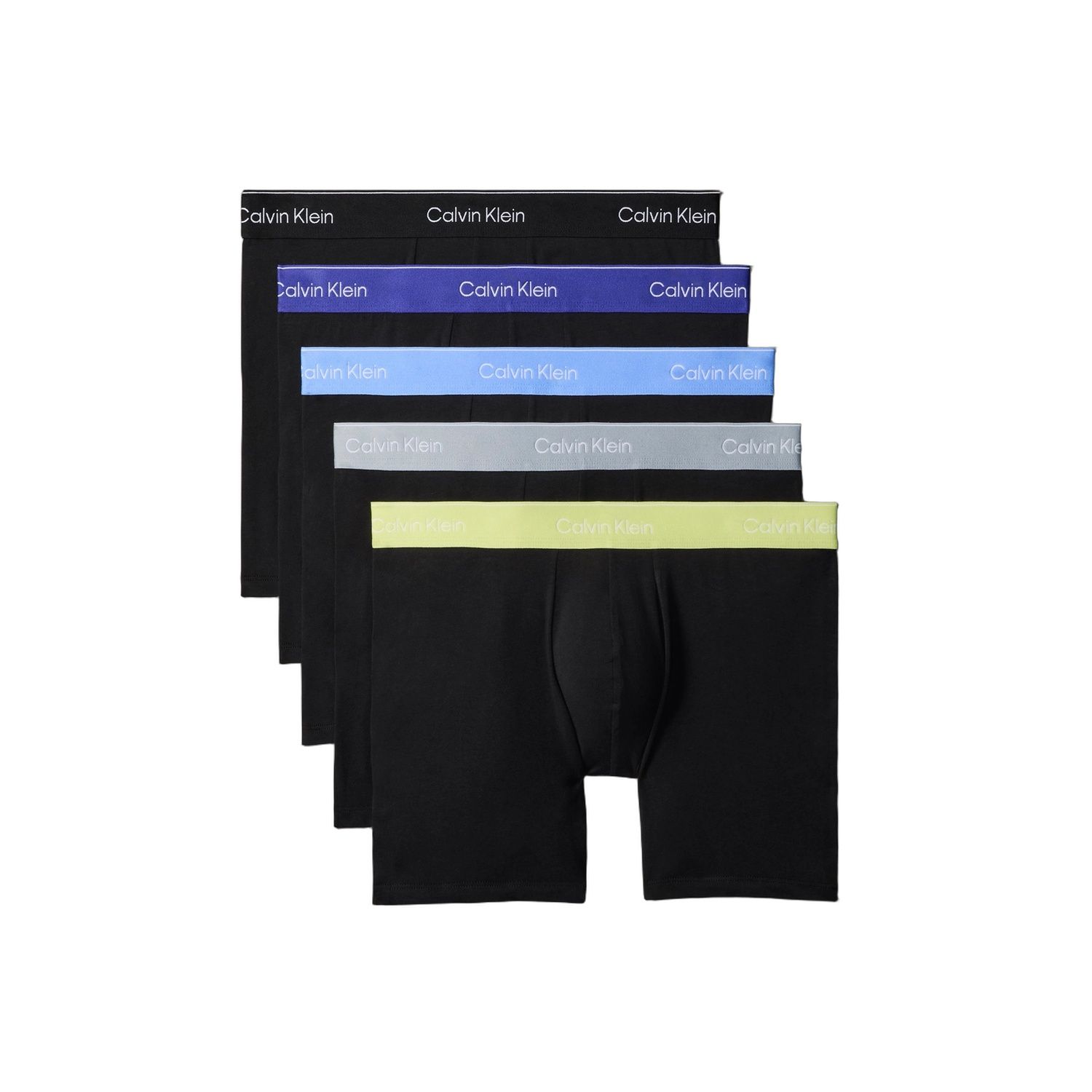 Slipy Calvin Klein 5 Pack Boxerky Icon Cotton Stretch S Pánské