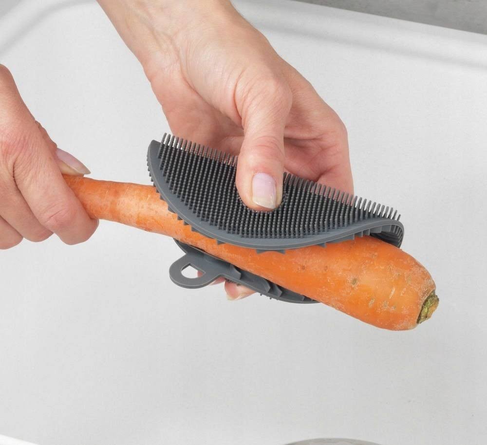 

Silikonowy Zmywak Gąbka Do Mycia Naczyń Szara