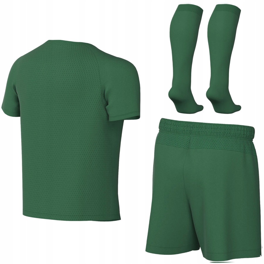 Komplet piłkarski junior Nike Park VIII zielony HV8260-302 r. S 104-110 cm