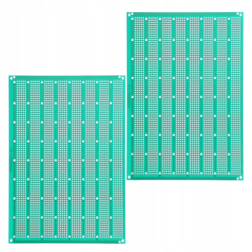2 SZT. PROFESJONALNA UNIWERSALNA PŁYTKA PCB DO LUTOWANIA ELEKTRONICZNEGO