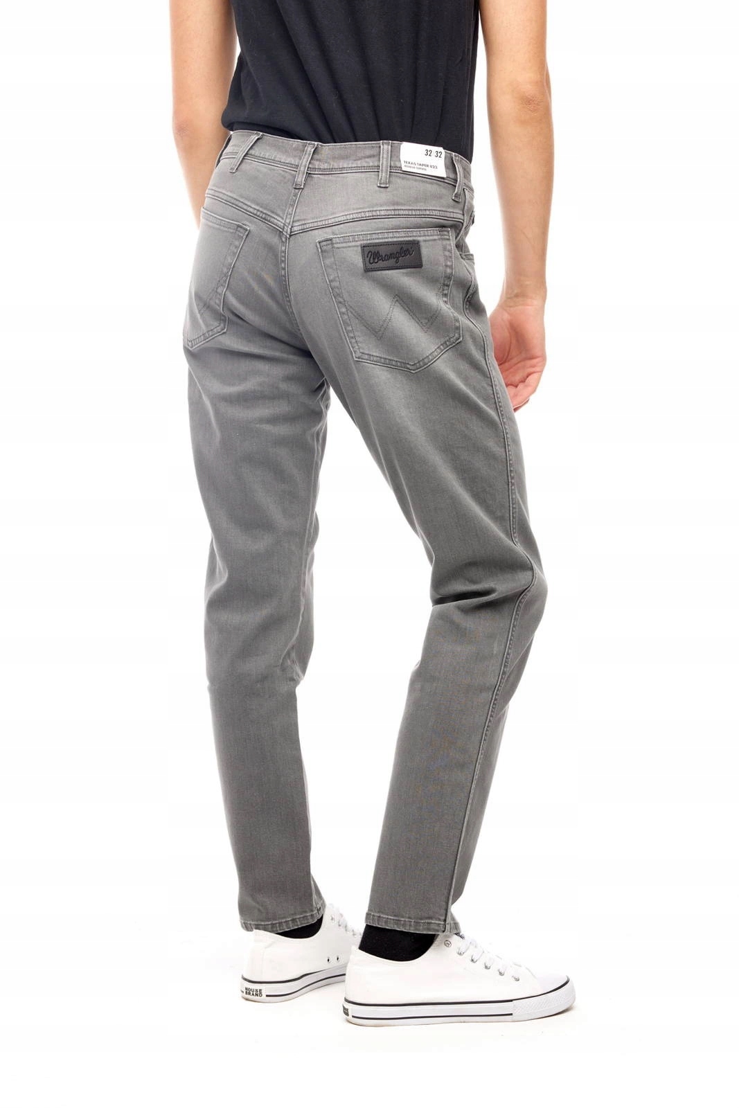 Pánské zúžené džíny Wrangler Texas Taper Funk Grey W12THT32L 32/32