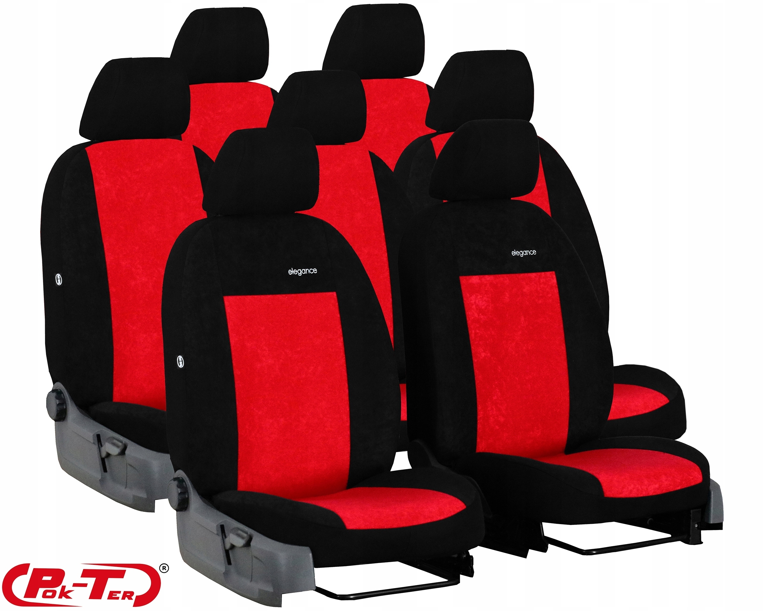 WELUROWE POKROWCE MIAROWE DO TOYOTA VERSO 7m Producent Pok-ter