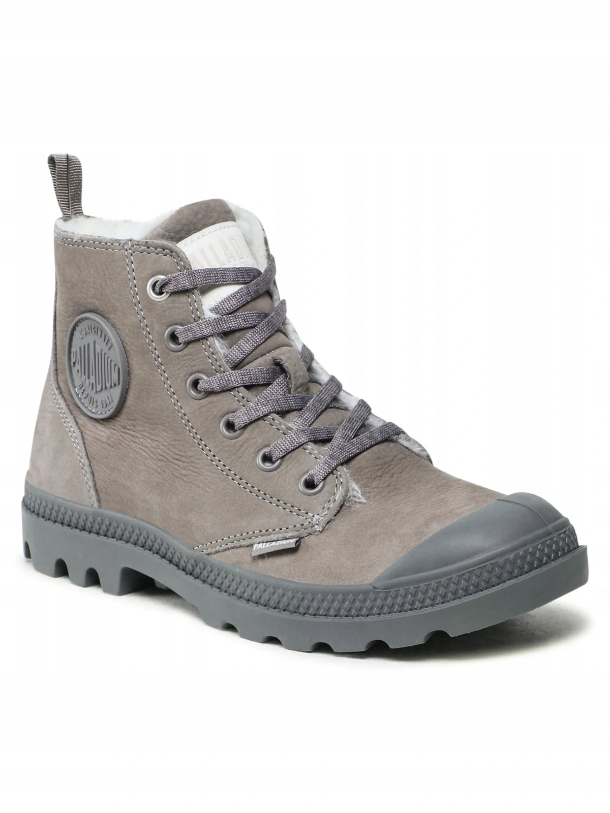 Boty Palladium 95982 Cloudburst zateplené Nubuk
