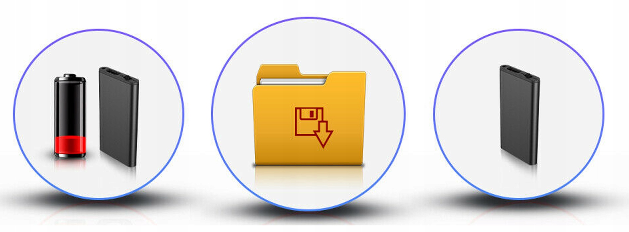 mini DYKTAFON SZPIEGOWSKI podsłuch AKTYWACJA GŁOSEM wymiary 4,2X2,2CM 32GB Waga produktu z opakowaniem jednostkowym 0.117 kg