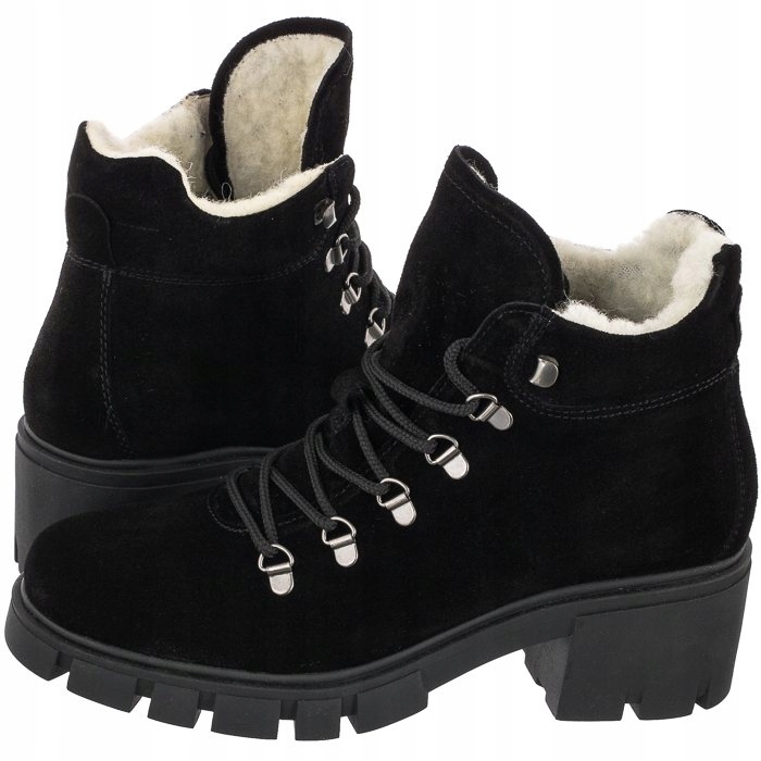 Dámské Kotníkové Boty na zimu Filipe černé 11701