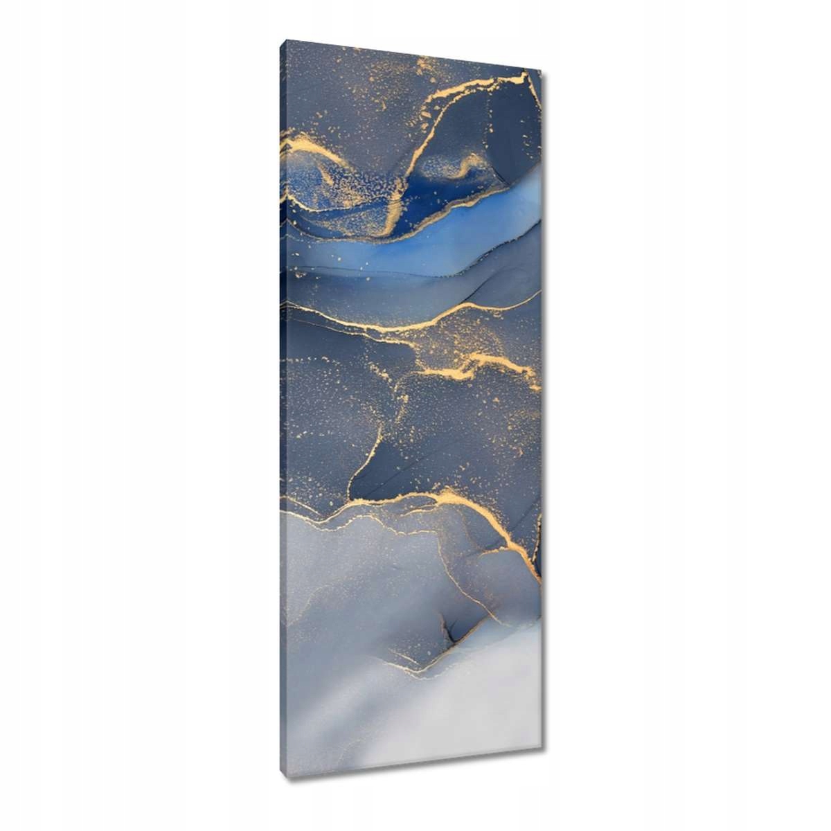 Obrazy 40x100 Niebieski Marmur