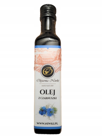 Olej z czarnuszki tłoczony na zimno 500ml