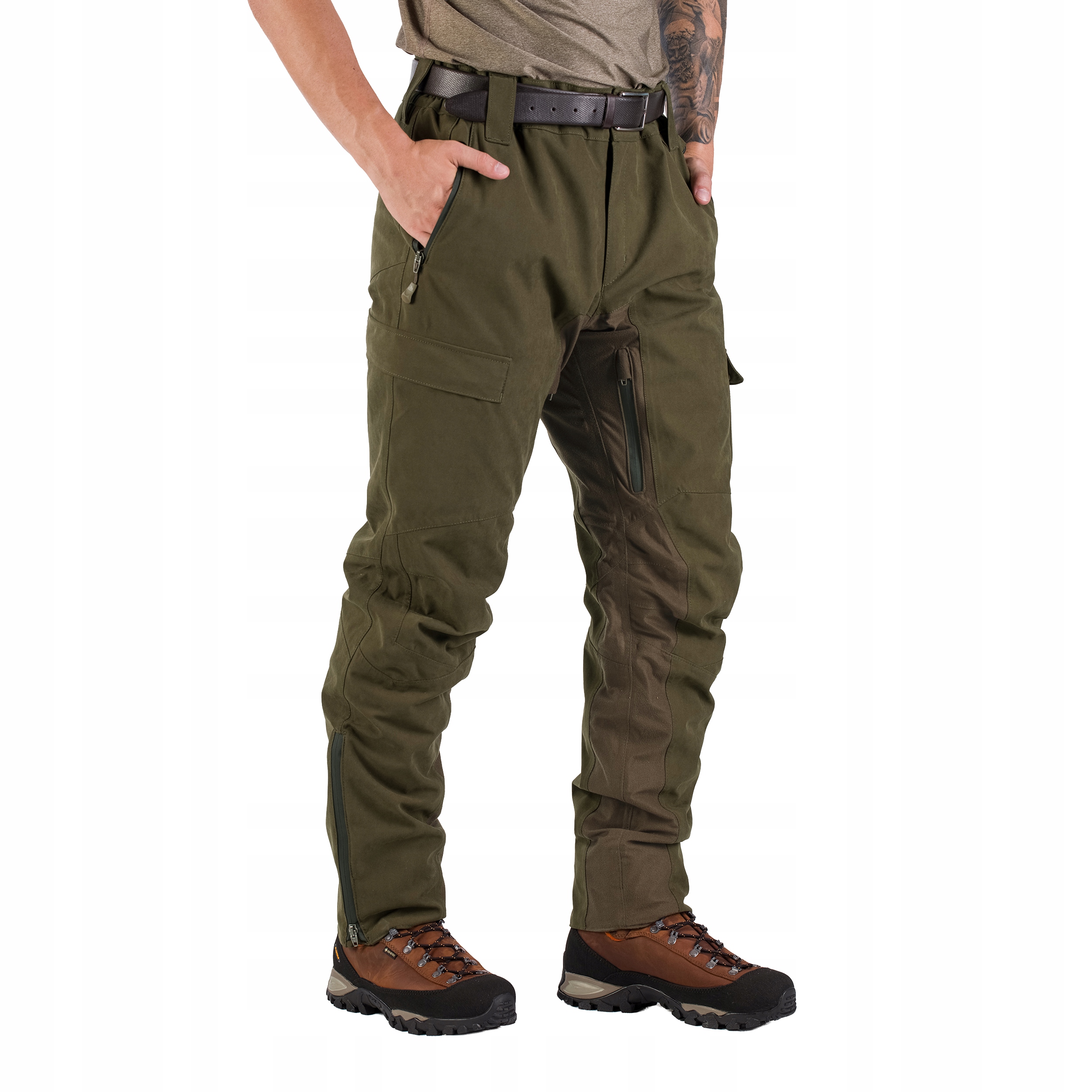 Spodnie męskie Tagart Thunder Thermo 4 zielone 4XL