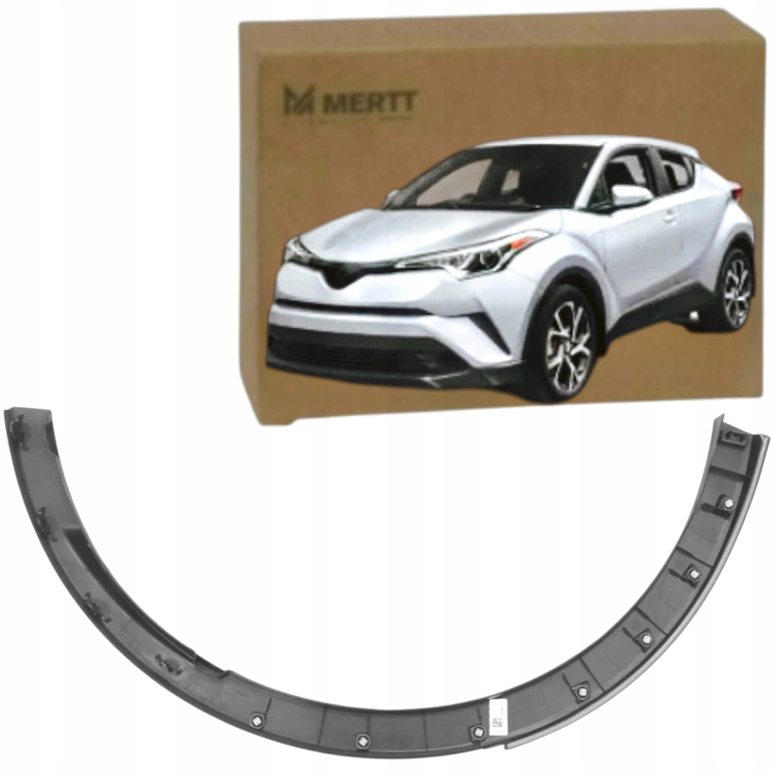 Toyota Ch-r Chr 2016-2023 Lišta Lem Blatníka Zadní Pravá 75605F4010