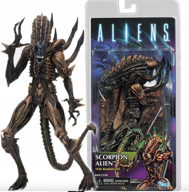 pohyblivá figurka Neca Cizinci 2 Aliens Xenomorph Scorpion 21 cm