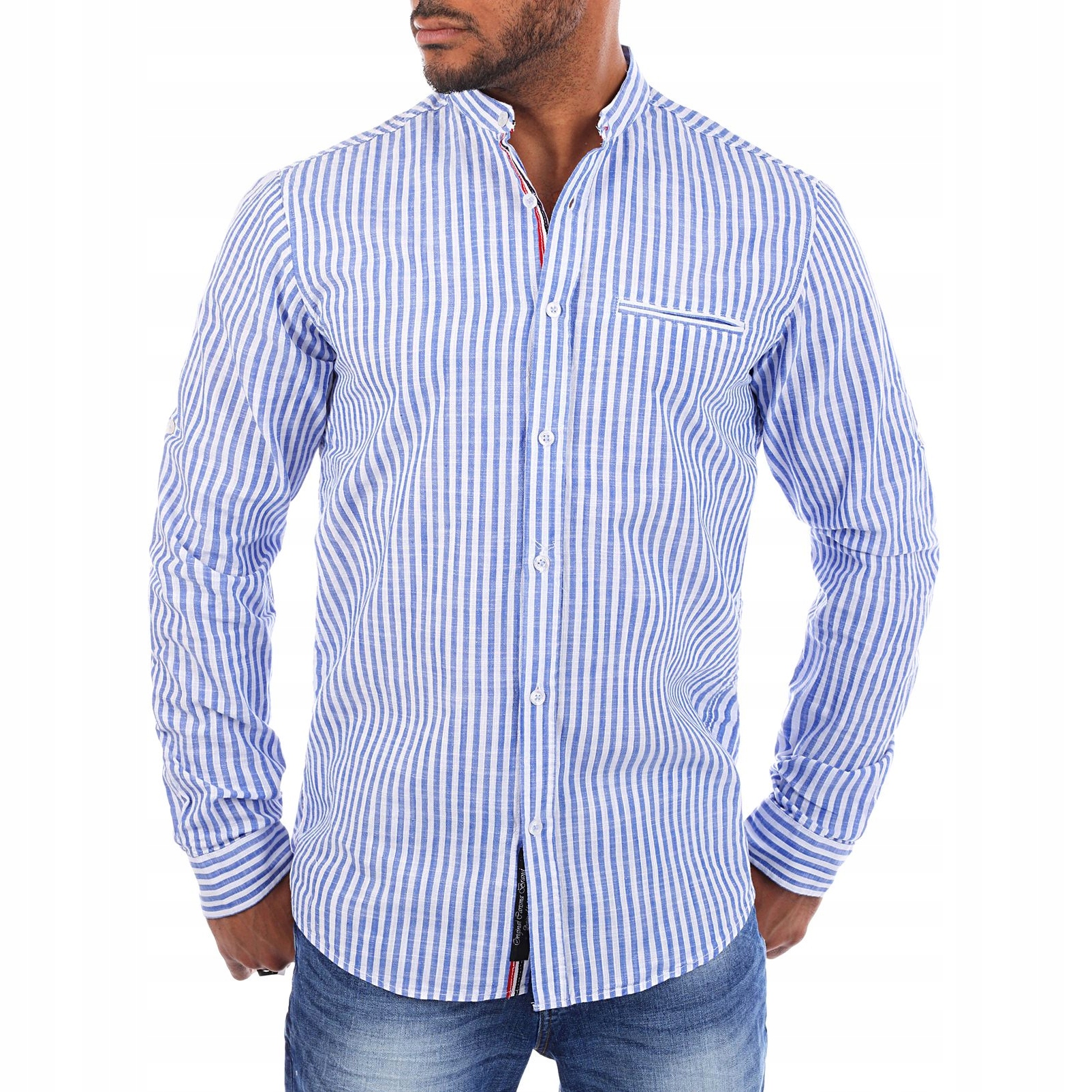 Pánská každodenní košile Casual Prodyšná Len