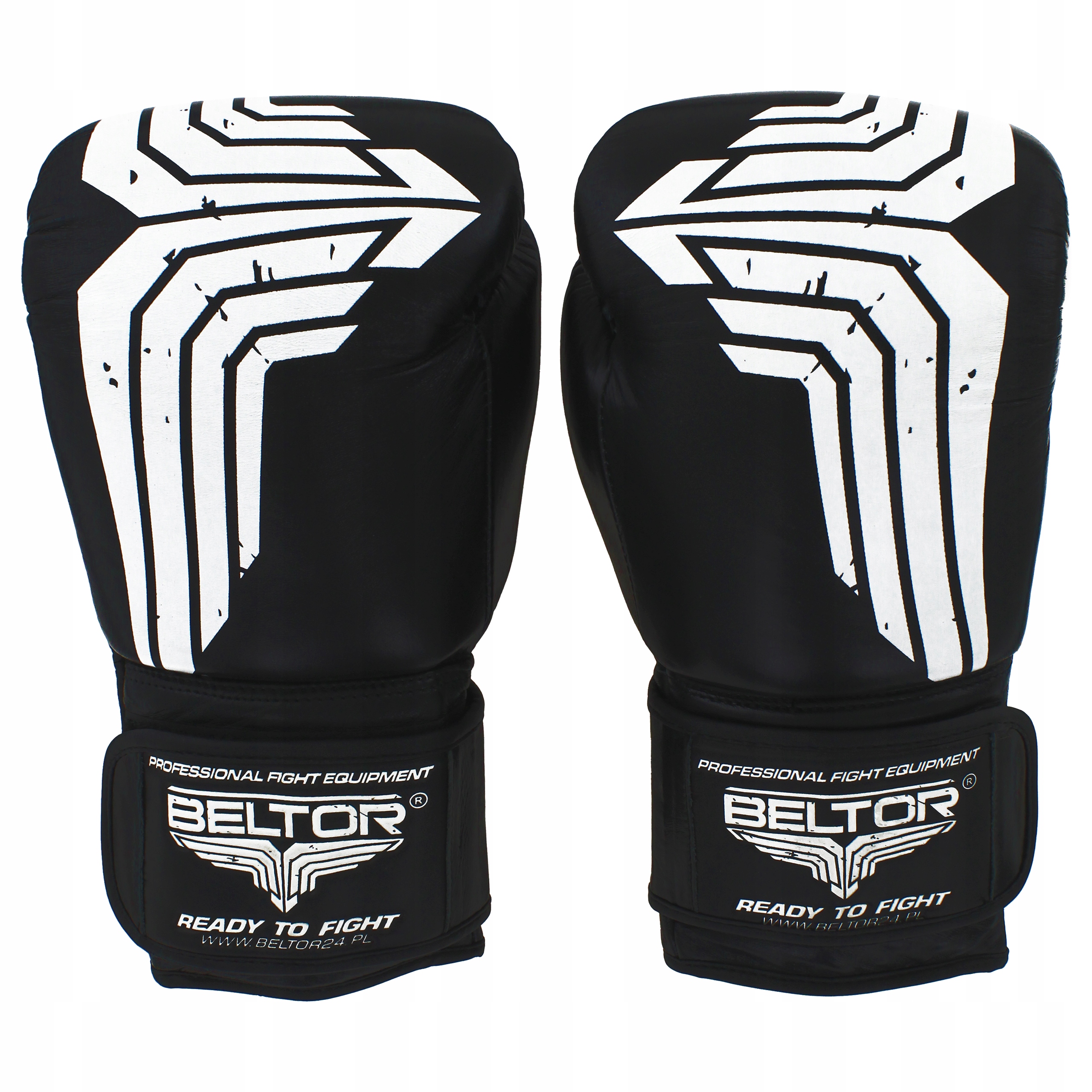 BELTOR RĘKAWICE BOKSERSKIE TRENINGOWE STORM 14 OZ NA RZEP SKÓRA Model Storm
