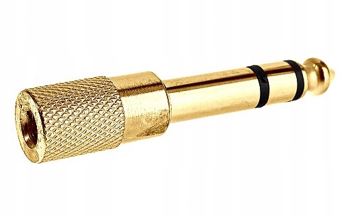 Adapter duży Jack 6.3 wtyk - Mini Jack 3.5 gniazdo Kod producenta 00217