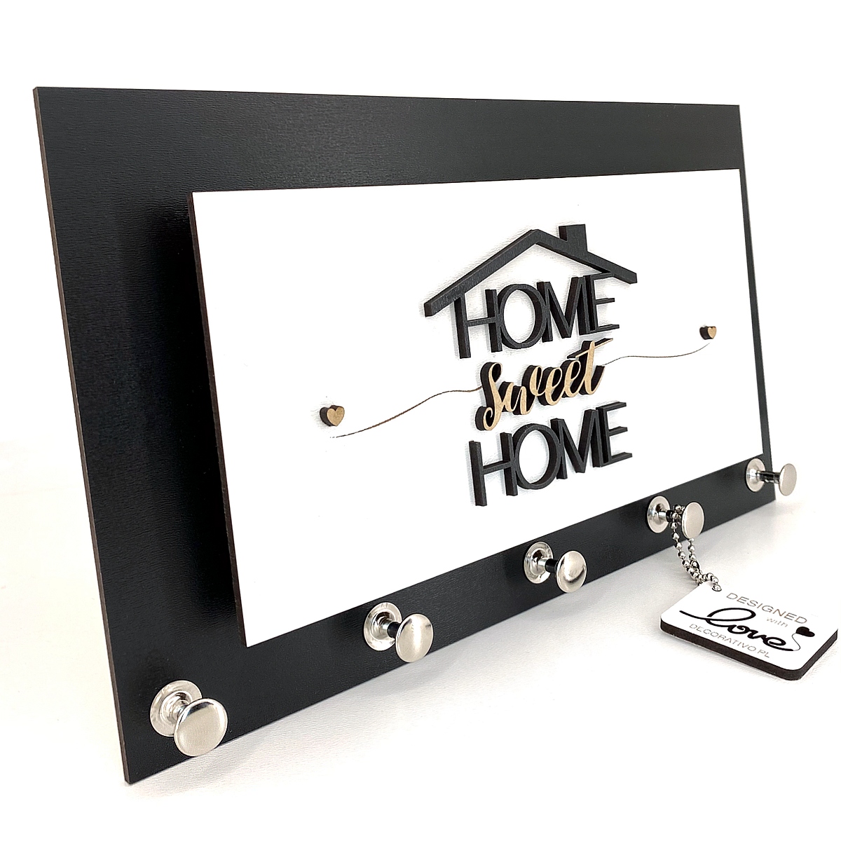 

Wieszak na klucze Home Sweet Home 2 -DECOR-012