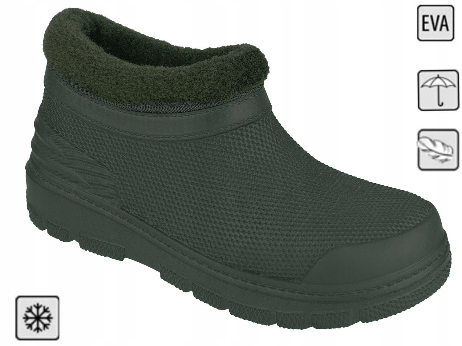 KALOSZE MĘSKIE OCIEPLANE OGRODOWE NIEPRZEMAKALNE