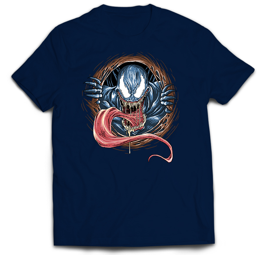 

T-shirt venom spiderman kreskówka cartoon 3XL