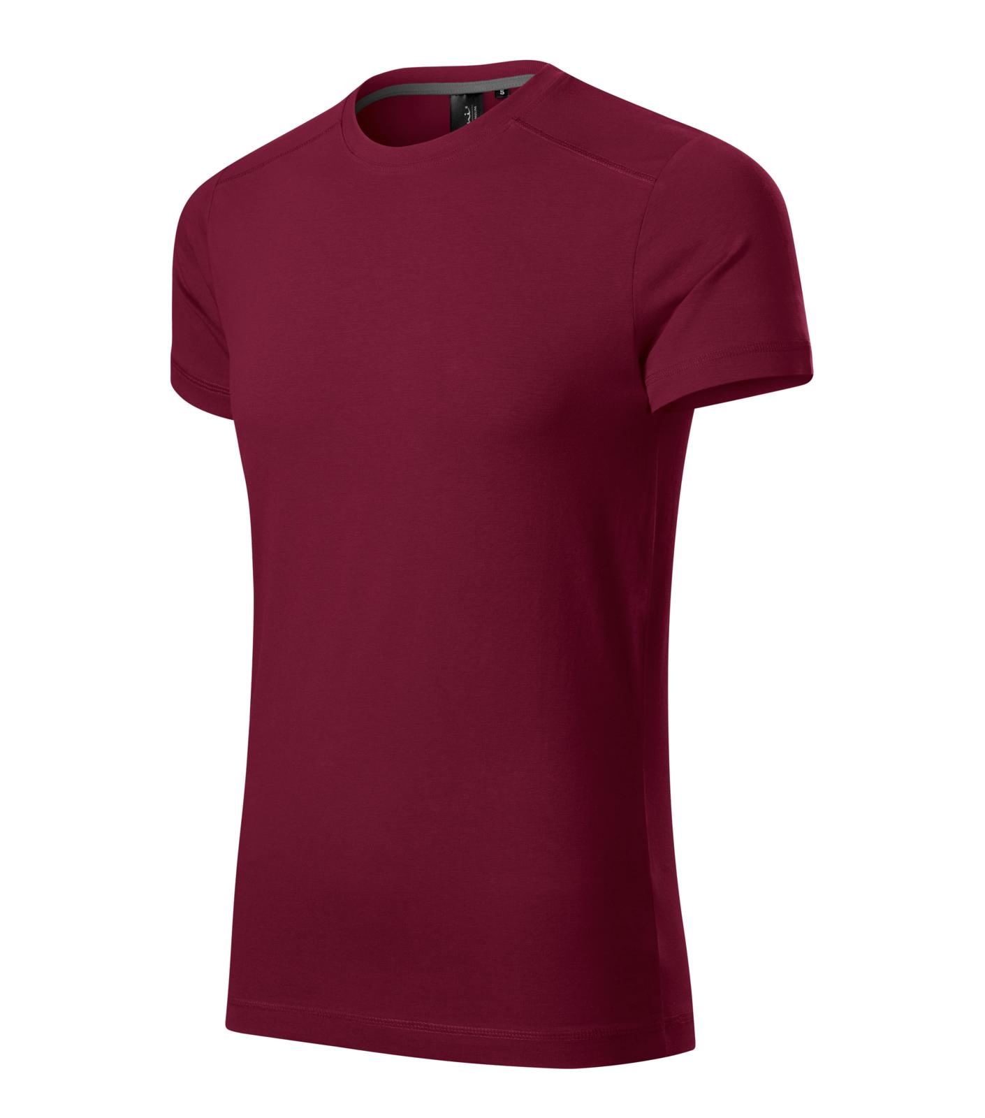 

Praktyczna Męska koszulka Action garnet M