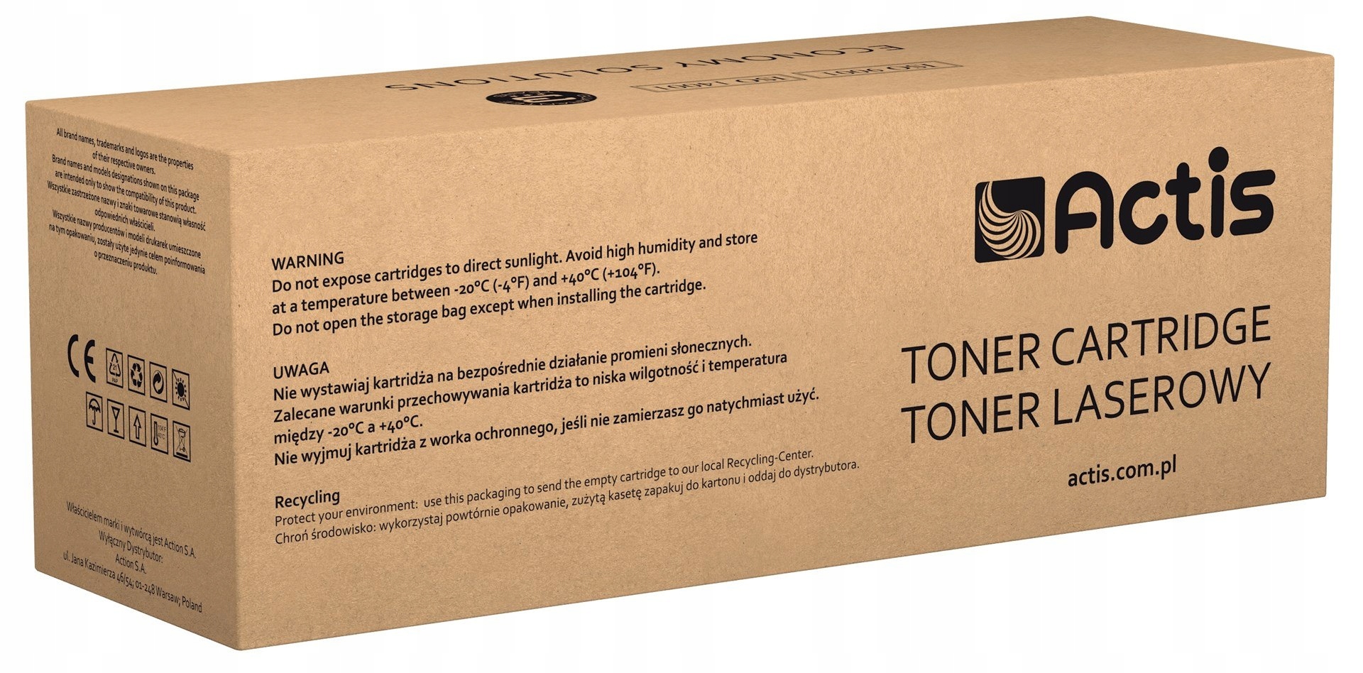 Actis TB-3430A Toner (zamiennik Brother TN-3430; Standard; 3000 stron; czar