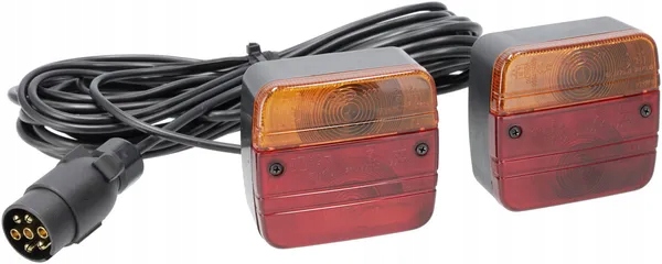 Zestaw lamp tylnych, przykręcane przewód 7.5 m