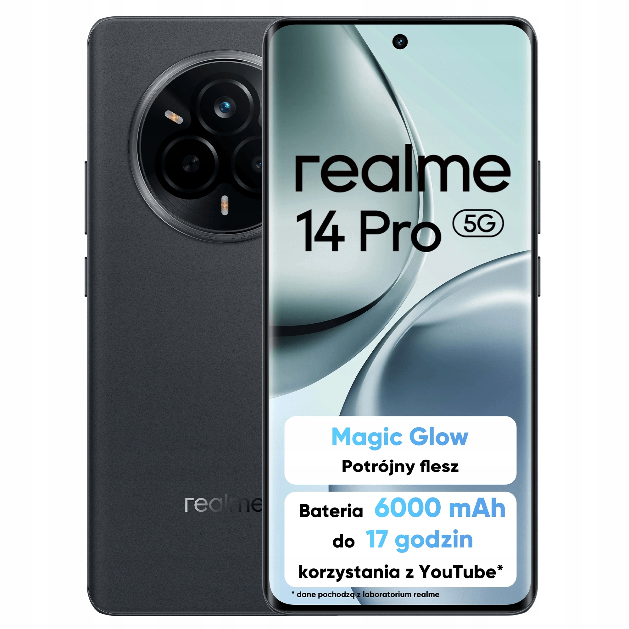 Smartfón realme 14 Pro 5G 12 Gb 512 Gb 6.77"Android 15 6000 mAh IP69 Šedá