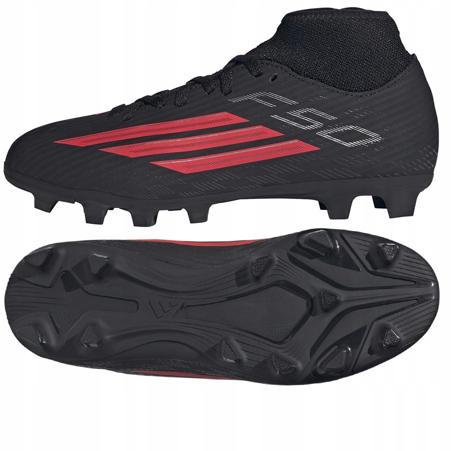 Adidas F50 Club MID Jr Fg/mg (38 2/3) Boty Lanki Unisex Jr Černá